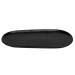 Тарілка "Симетрія", чорна, 31 см, (комплект 6 шт) (9182-008)