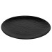 Тарілка "Симфонія", чорна, 23 см, (комплект 6 шт) (9182-004)