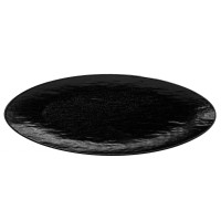 Тарілка "Смак", чорна, 31 см, (комплект 8 шт) (9182-010)