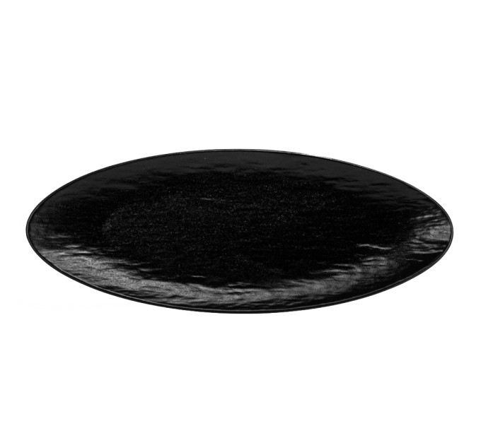 Тарілка "Смак", чорна, 31 см, (комплект 8 шт) (9182-010)