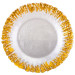 Тарелка "Солнце", золотая, 33 см, (комплект 6 шт) (9158-005)