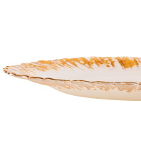 Тарелка "Солнце", золотая, 33 см, (комплект 6 шт) (9158-005)