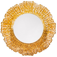 Тарелка "Солнечные лучи", золотая, 33 см, (комплект 6 шт) (9158-007)