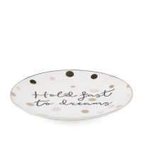 Тарелка "Держись за мечты", *рандомный выбор дизайна, (комплект 4 шт) (8900-052)