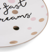 Тарелка "Держись за мечты", *рандомный выбор дизайна, (комплект 4 шт) (8900-052)