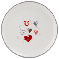 Тарелка 26 см. "Love", (комплект 2 шт) (012AV)