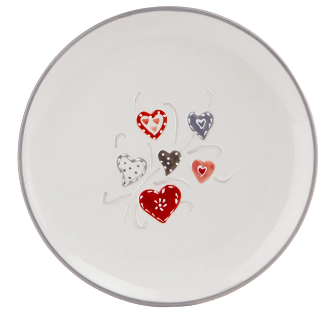 Тарелка 26 см. "Love", (комплект 2 шт) (012AV)