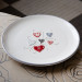 Тарелка 26 см. "Love", (комплект 2 шт) (012AV)
