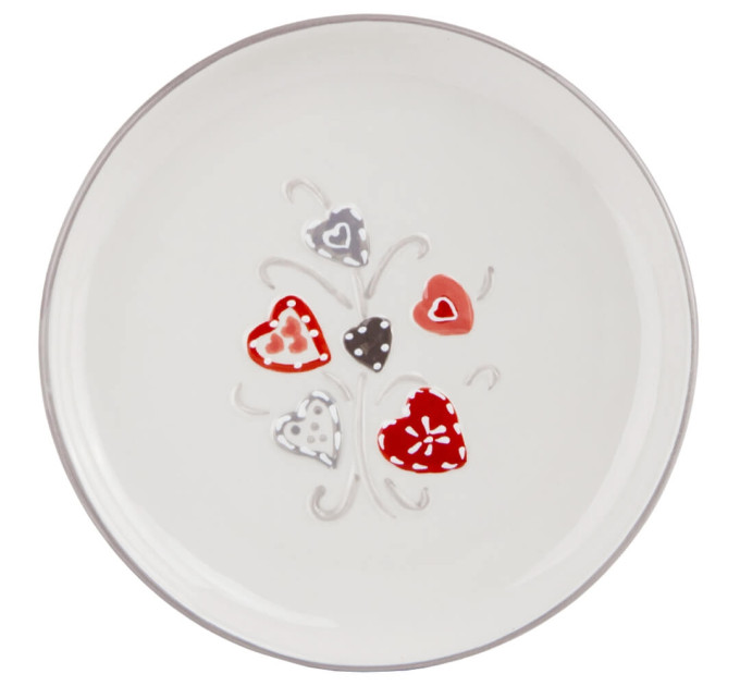 Тарелка 26 см. "Love", (комплект 2 шт) (012AV)