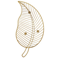 Фруктовница "Золотой лист", 19*40 см (9138-004) Фруктовница "Золотой лист", 19*40 см (9138-004)