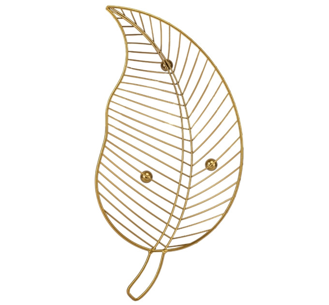 Фруктовница "Золотой лист", 19*40 см (9138-004)