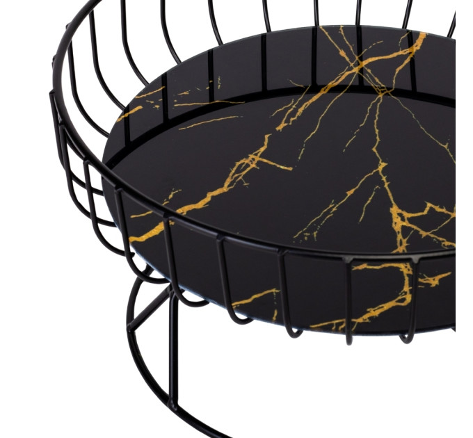 Фруктовница "Мрамор", 22*12 см (9141-005)