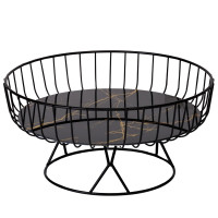 Фруктовница "Мрамор", 27*13 см (9141-006)