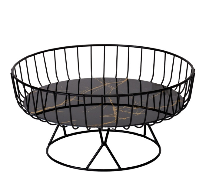 Фруктовница "Мрамор", 27*13 см (9141-006)