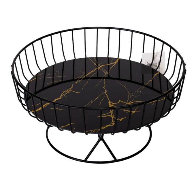 Фруктовница "Мрамор", 27*13 см (9141-006)