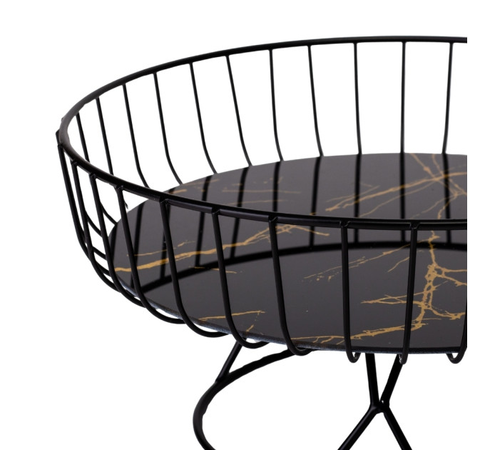 Фруктовница "Мрамор", 27*13 см (9141-006)