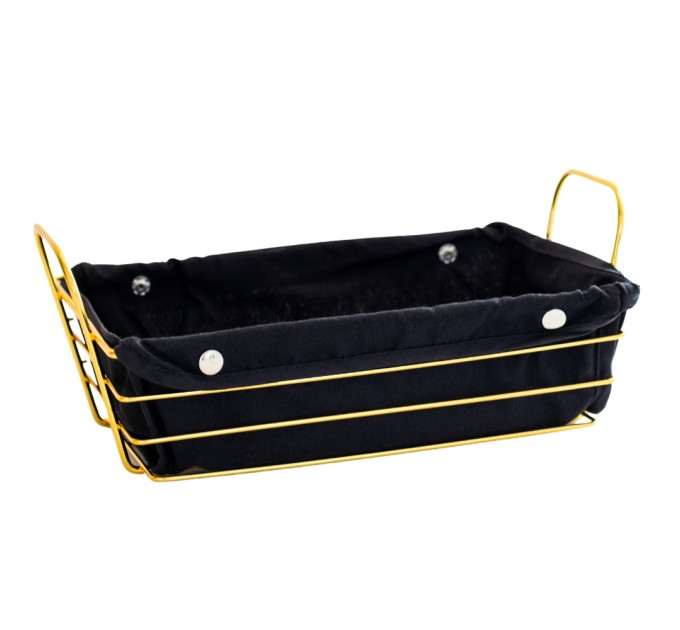 Хлебница металлическая "Хлебный уголок", 19*26*7 см (9140-003)