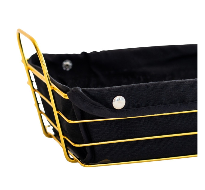 Хлебница металлическая "Хлебный уголок", 19*26*7 см (9140-003)