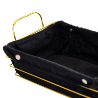 Хлебница металлическая "Хлебный уголок", 19*26*7 см (9140-003)