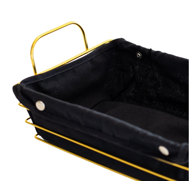 Хлебница металлическая "Хлебный уголок", 19*26*7 см (9140-003)