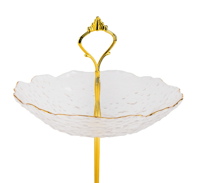 Блюдо 2-х ярусне "Білий гранат" (9058-025)