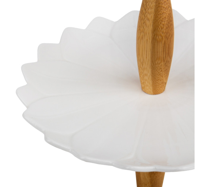 Блюдо 2-х ярусное "Кулинарный экстаз", 25 см (4004-015)