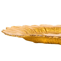 Тарілка "Світанок", золота, 34 см, (комплект 6 шт) (9158-003)