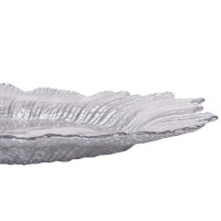 Тарілка "Світанок", срібна, 34 см, (комплект 6 шт) (9158-004)