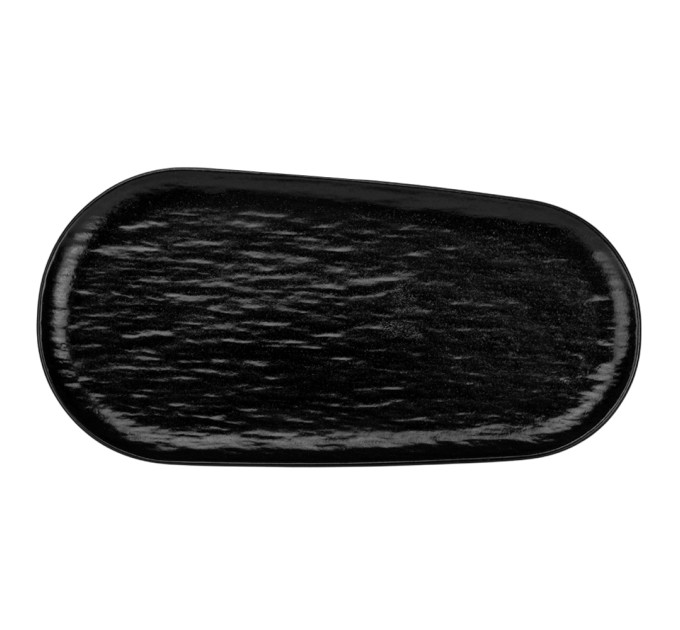 Тарелка "Симметрия", черная, 31 см (9096-008)