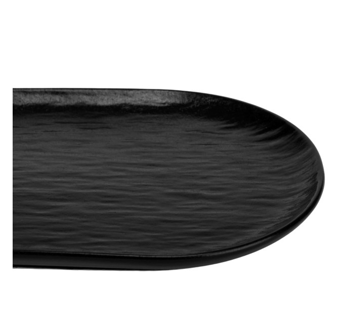 Тарелка "Симметрия", черная, 31 см (9096-008)