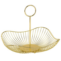 Фруктовница "Золотой луч", 28*8,5 см (9140-011) Фруктовница "Золотой луч", 28*8,5 см (9140-011)