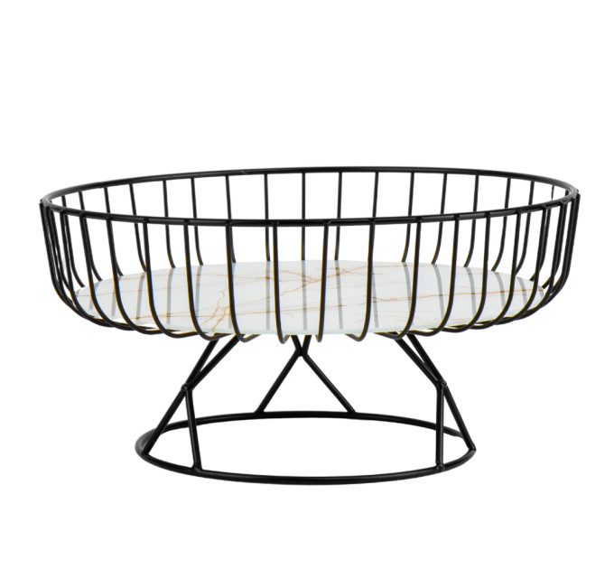 Фруктовница "Мрамор", 27*13,5 см (9063-002)