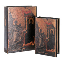 Книга-шкатулка "Икона" (16*7*22;11*5*18 см) (10559KSH)