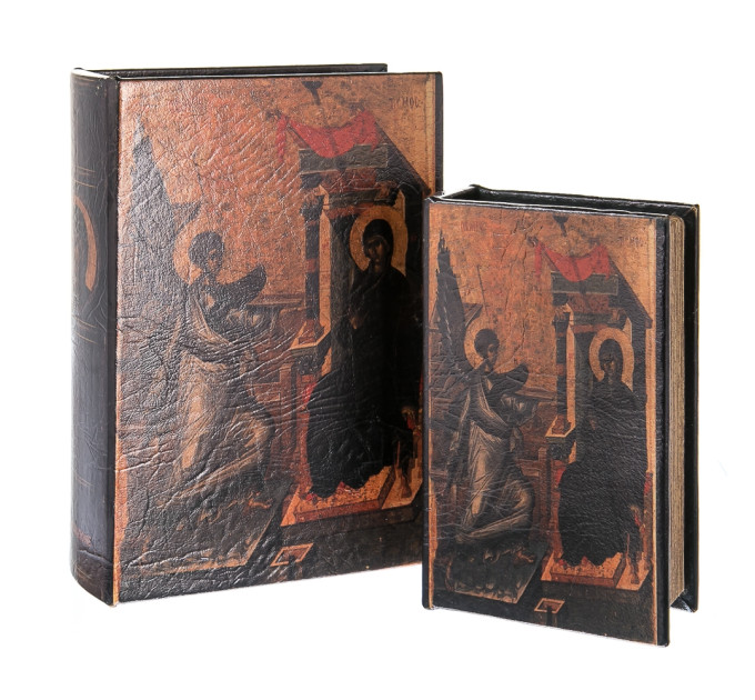 Книга-шкатулка "Икона" (16*7*22;11*5*18 см) (10559KSH)