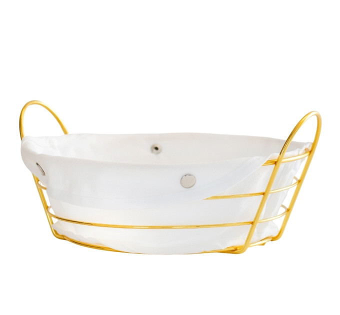 Хлібниця металева "Запашна здоба", 24 * 7 см (9140-004)