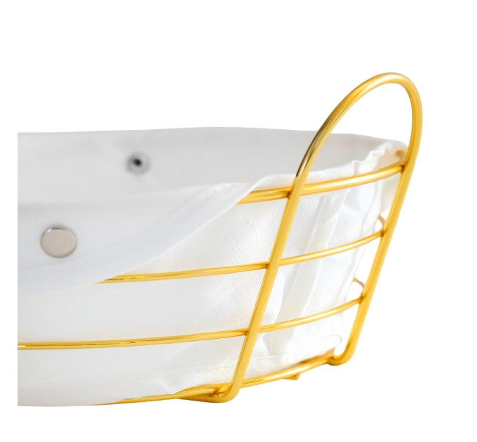 Хлібниця металева "Запашна здоба", 24 * 7 см (9140-004)