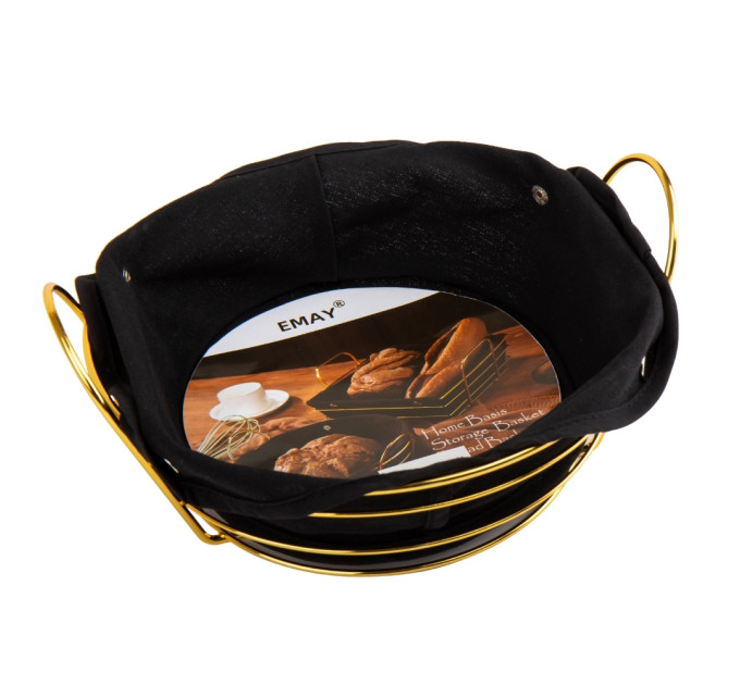 Хлебница металлическая "Благоухающая сдоба", 26*11,5 см (9061-001)