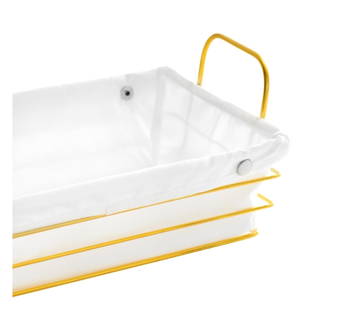 Хлебница металлическая "Хлебный уголок", 19*26*7 см (9140-006)