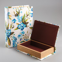 Набор книг-шкатулок "Васильки" (30*21*7 см) (056U)