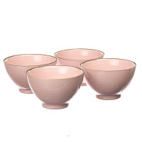 Набор из 4 пиалов. Розовый (004ALP/pink)