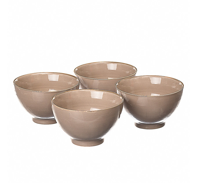 Набор из 4 пиалов. Бежевый (004ALP/beige)