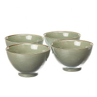 Набор из 4 пиалов. Оливковый (004ALP/green)