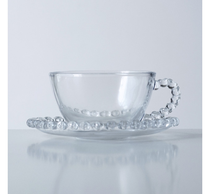 Чашка и блюдце "Сердце", 200 мл, 200 мл (9145-005)