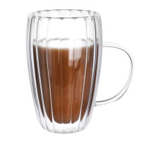 Стакан с двойными стенками и ручкой "Fresh", 450 мл (9142-032) Стакан с двойными стенками и ручкой "Fresh", 450 мл (9142-032)