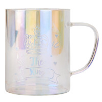 Кружка "Король", перламутровая, 400 мл (9106-011) Кружка "Король", перламутровая, 400 мл (9106-011)