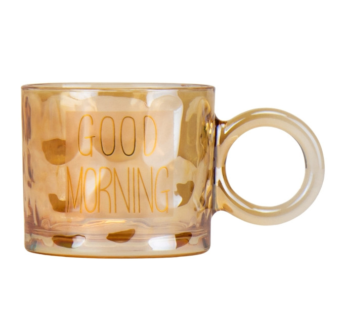 Кружка "Доброе утро", золотая, 270 мл (9106-008)