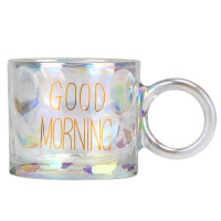 Кружка "Доброе утро", прозрачная, 270 мл (9106-007) Кружка "Доброе утро", прозрачная, 270 мл (9106-007)