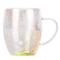 Стакан с двойными стенками и ручкой "Блеск", 300 мл (9106-015) Стакан с двойными стенками и ручкой "Блеск", 300 мл (9106-015)