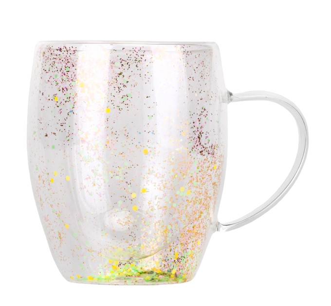 Стакан с двойными стенками и ручкой "Блеск", 300 мл (9106-015)