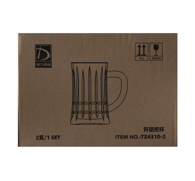 Пивний келих "Келих Легенд", (комплект 2 шт) 530 мл (TZ4310-2)